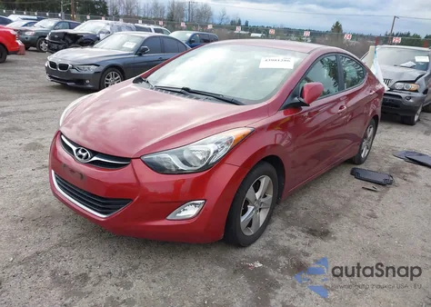 2012 Hyundai Elantra Gls (Ulsan Plant) из США, поврежденный, VIN KMHDH4AE3CU214341